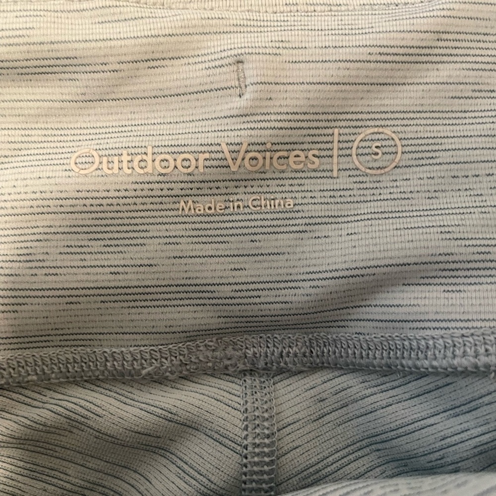 Outdoor Voices Light blue Leggings - Picture 4 of 5